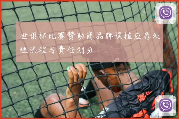 世俱杯比赛赞助商品牌误植应急处理流程与责任划分